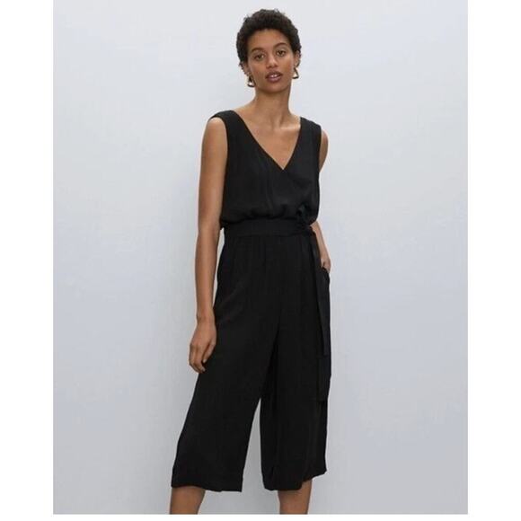 Aritzia Babaton Maximillian Jumpsuit in Black Size Small - Picture 1 of 7
